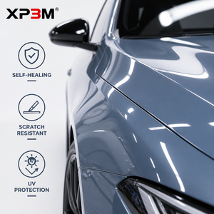 ฟิล์มใสกันรอยรถยนต์ XP3M Meteor Blue OEM Gloss TPU สี PPF หนา 7.5 มิล ซ่อมแซมตัวเองได้ ป้องกันรอยขีดข่วน ป้องกันสีเหลือง พร้อมช่องระบายอากาศ - Product Image 6