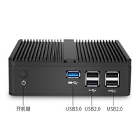 Rugged Fanless X86 Desktop Computer Embedded Industrial Mini PC J1900 Processor Box PC