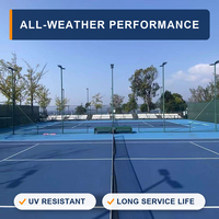 Revêtement de sol antidérapant pour terrains de sport en acrylique, intérieur et extérieur, pour écoles, clubs, surfaces aquatiques