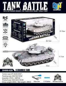 Tanque <span class=keywords><strong>de</strong></span> Juguete RC Verde Militar <span class=keywords><strong>de</strong></span> Alta Calidad, Precio Económico para Niños, Carro <span class=keywords><strong>de</strong></span> Juguete Eléctrico con <span class=keywords><strong>Movimientos</strong></span> Realistas - Product Image 3