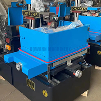 Nouvelle machine de découpe à fil CNC haute vitesse DK7763 avec moteur pas à pas, 6 coniques, précision de 0,01 mm