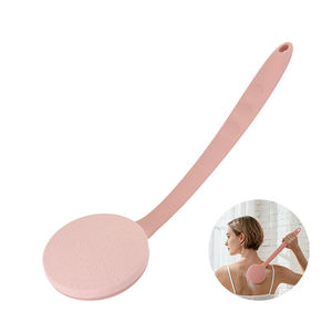 New Releases Long Handle Silicone Body Scrubber with Detachable <b>Brush</b> Heads Back Scrubber <b>Scrub</b> for Shower Bath <b>Brush</b> - Product Image 1