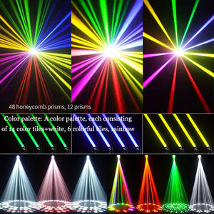 Lampu Beam Moving Head AOPU MSD 380W <span class=keywords><strong>Gobo</strong></span> Beam Moving Head untuk Pernikahan Konser Beam 380 - Product Image 4