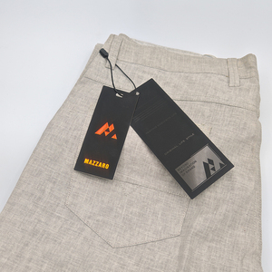 <span class=keywords><strong>Hangtag</strong></span> ป้ายเสื้อผ้าที่กำหนดเองสำหรับเสื้อผ้าสำหรับเพิ่มเอกลักษณ์ของแบรนด์และสไตล์กางเกงลำลองป้ายแขวน - Product Image 6