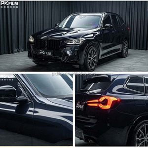 Película de protección de pintura Ppf de vinilo para coche, antienvejecimiento y autocuración a prueba de rayos Uv, película negra superbrillante Ppf para coche - Product Image 3