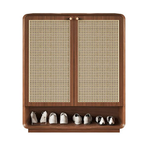 <span class=keywords><strong>Scarpiera</strong></span> in Rattan grande capacità Multi-funzionale in <span class=keywords><strong>legno</strong></span> massello <span class=keywords><strong>scarpiera</strong></span> armadio <span class=keywords><strong>con</strong></span> cassetto - Product Image 5