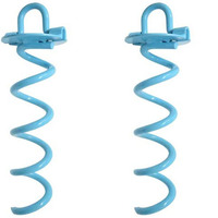 Ancres de sol robustes pour trampoline, vis de fixation pour vent fort, chevilles de tente de camping