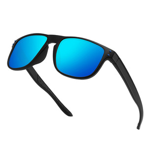 Gafas de sol polarizadas unisex para exteriores con protección UV400, montura de PC, lentes TAC negras para conducir, pescar y protegerse del sol. - Product Image 2
