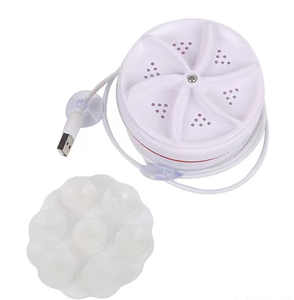 Mini-<span class=keywords><strong>lave</strong></span>-<span class=keywords><strong>linge</strong></span> électrique portable pliable en plastique pratique pour la maison - Product Image 2
