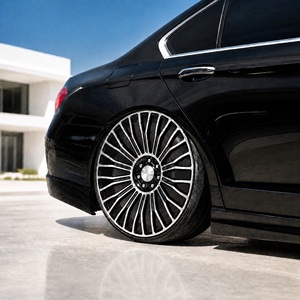 Nouvelles jantes de remplacement directes Mercedes - Jantes complètes personnalisées OEM approuvées DOT 5x112mm ET35 36 39 <span class=keywords><strong>43</strong></span> en alliage forgé noir usiné - Product Image 3