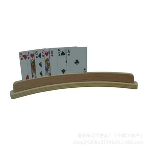 Expositor de cartas de madera curvado con grabado en relieve para uso doméstico - Product Image 5