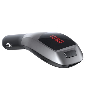 Modulatore FM Bluetooth X5 a Prezzo Vantaggioso, Lettore Musicale <span class=keywords><strong>Mp3</strong></span> USB+Micro SD, Trasmettitore Radio per Auto con Ricarica Dispositivi - Product Image 1