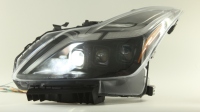 Feux avant de rechange LKS pour Infiniti G37 Coupé deux portes 2008-2015, 12V 90W, avec éclairage dynamique fluide (sans flamme)