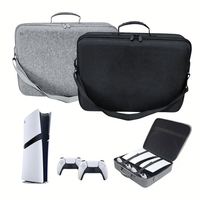 Nouvelle Housse de Rangement Portable PlayStation 5 Pro, Sac de Rangement pour Accessoires, Coque EVA Antichoc et Anti-chute pour PS5 Pro