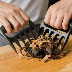 Tenedor para Barbacoa con Garras <span class=keywords><strong>de</strong></span> Oso, Herramienta Manual para Desmenuzar Carne <span class=keywords><strong>de</strong></span> Cerdo, <span class=keywords><strong>Pinza</strong></span> para Carne, Tenedor para Asar, Utensilio <span class=keywords><strong>de</strong></span> Cocina para Barbacoa en Casa - Product Image 1