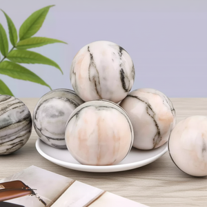 Bola de Jade Colorida de Estilo Bohemio al por Mayor, Piedra de Cristal Natural Curativa para Decoración del Hogar y Regalos - Product Image 4