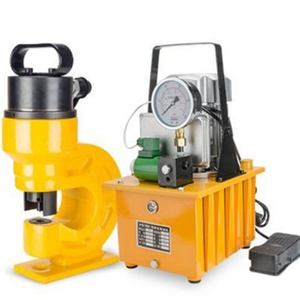 Prensa Hidráulica Manual para Perforar Orificios Redondos en Tubos Metálicos, Máquina Perforadora para Uso Industrial - Product Image 2