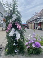 Handgemaakte Kunstbloemen Kunstbloemarrangementen Licht-Luxe High-End Kunststof Schuim Bruiloft Eerste Verjaardag Feest
