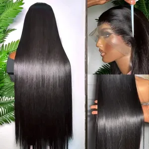 150% 180% Density HD Full Lace Human Hair Wig Glueless Full HD Lace Wig Natural Virgin Human Hair Lace Front Wig For Black Women