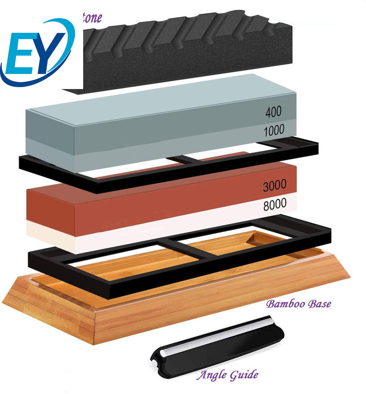 Knife Sharpening Stone Whetstone Set 2