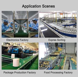 Sabuk konveyor Mini kecepatan dapat diatur Industrial dengan bahan PVC/PU panjang kustom produsen jalur konveyor perakitan Motor - Product Image 6