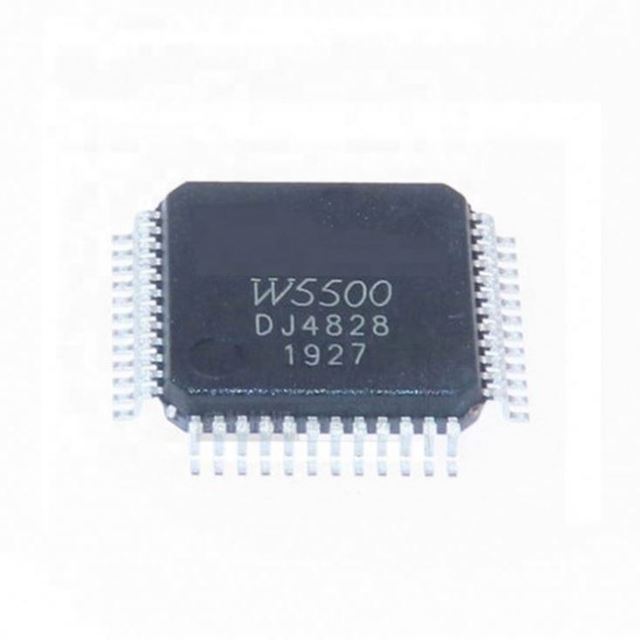 Ethernet controller 10Mbps / 100Mbps based on T TX PHY SPI interface LQFP48 3.3V IC W5500