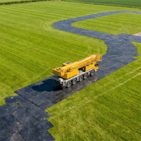 Tapis de protection du sol à prix d'usine 4x8 pi, épaisseur 1/2 pouce, tapis de soutien pour la construction