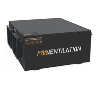 Système de purification d'air à double flux MIA 4000m³/h |   Filtre HEPA H13 et stérilisateur lavable AC220V pour maisons de retraite et cliniques