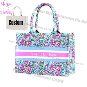 Nouveauté <span class=keywords><strong>2022</strong></span> : Sacs fourre-tout en toile personnalisables avec logo, pour femmes, vente en gros, écologiques, imprimé <span class=keywords><strong>flamant</strong></span> rose bohème, grands sacs de shopping - Product Image 2