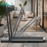 Tapis roulant électrique pliable OEM avec télécommande, design compact pour la maison, le bureau, l'entraînement cardiovasculaire en intérieur