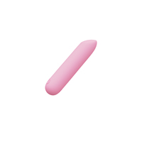 Petit vibrateur à balles pour femmes, masseur vibrant pour doigts en silicone intégral avec 10 modes