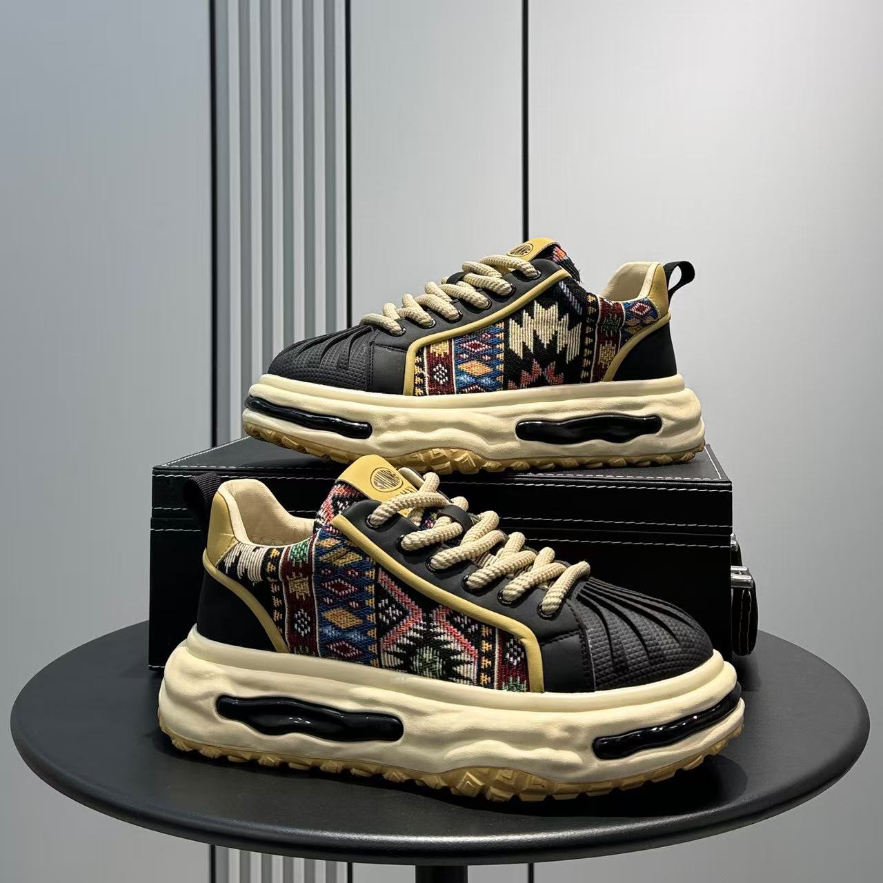 Black(Height Increasing / Platform Style)