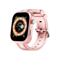 Montre Connectée Enfant Android AMOLED avec Système d'Exploitation, Suivi GPS, Appel SOS, Vidéo, 2G 3G 4G, Carte SIM et Étanchéité IP67