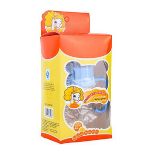Chất lượng cao nhỏ rõ ràng cửa sổ nước cho ăn chai giấy cứng bao bì hộp với dập nổi rãnh hộp cho sản phẩm em bé - Product Image 1