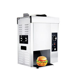 Machine à hamburger automatique à double couche Machine à pain pour hamburger Machine à griller pour hamburger - Product Image 1