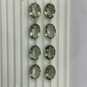 พลอยเทียมเทียมเทียมสีเขียวธรรมชาติขนาด9มม. ทำด้วยมือ - Product Image 4