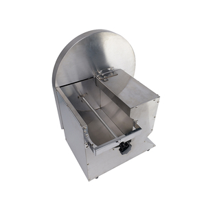 Máquina de <span class=keywords><strong>banana</strong></span> <span class=keywords><strong>chips</strong></span> de aço inoxidável, fatiador com lâminas enorme e almofadas de pés de borracha - Product Image 5