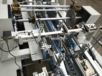 ZH-600G Gluer de dossier inférieur de serrure automatique d'accident de 700G 800G pour de petites boîtes