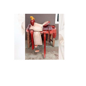 Silla de Montar Occidental de Cuero de Primera Calidad, Diseño de Carreras, Fabricada para Máxima Comodidad del Jinete y Soporte Superior para el Caballo - Product Image 4