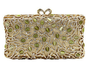 Bolso de Mano con Forma de <span class=keywords><strong>Pavo</strong></span> <span class=keywords><strong>Real</strong></span>, con Logotipo de Novia, para Fiesta, con Brillantina, para Mujer, con Cristales y Pedrería - Product Image 5