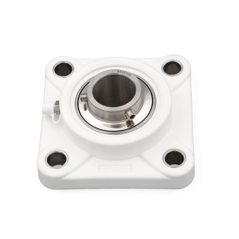 2Pcs 1-1/2" Bore UCF208-24 Pillow Block Flange Bearing 4 Bolt Base
