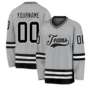 Seragam Hoki Es Berkualitas Tinggi 2026, Ukuran Besar, Dapat Dibalik, Cetak Sublimasi, Jersey Hoki Custom Nama Pemain Tim, Layanan OEM - Product Image 6