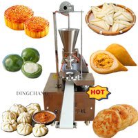 Machine à fabriquer des momos hautement efficace, entièrement automatique, pour khinkali, mochi, siopao, siumai, petits baozi et pains vapeur