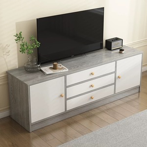 <span class=keywords><strong>Meuble</strong></span> <span class=keywords><strong>TV</strong></span> en bois durable et au design moderne <span class=keywords><strong>meuble</strong></span> <span class=keywords><strong>TV</strong></span> mural en chêne et <span class=keywords><strong>blanc</strong></span> avec armoire de rangement - Product Image 1