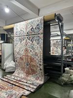 Meilleur prix de gros sur les tapis et ensembles de tapis modernes tissés à la main en polyester, populaires et confortables pour la maison