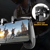 Offre Spéciale Coloré AK16 Manette Gamepad Gâchette Bouton de Tir L1R1 TIREUR Extensible PUBG Contrôleur de JEU Pour IOS Android