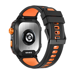 Montre connectée de sport d'extérieur 2.0 avec écran TFT HD, batterie 400 mAh, conception étanche, appels Bluetooth, suivi du sommeil, réveil en silicone HW010 - Product Image 3