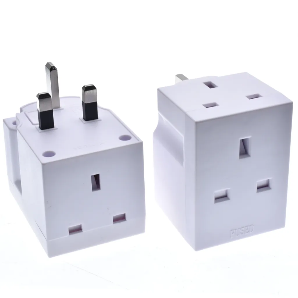 Adattatore a tripla spina a 3 vie adattatore per prese di prolunga Multi spine estensioni per prese a 3 Pin nel regno unito 250V 13 Amp Extender di alimentazione