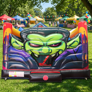 WINSUN - Castillo Inflable de <span class=keywords><strong>Vampiro</strong></span>, Brincolín Comercial para Fiestas, Alquiler de Casas de Brinco para Halloween, <span class=keywords><strong>Casa</strong></span> Embrujada - Product Image 1