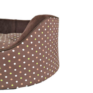 YangyangPet Luxury Designer <span class=keywords><strong>Dog</strong></span> Bed Cama para perros de terciopelo gris medio de alta calidad para viajes - Product Image 2